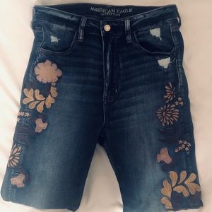 American eagle | Embroidered Jeggings